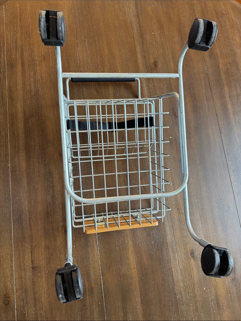 Pottery Barn Kids PBK Metal Shopping Cart - Picture 10 of 12